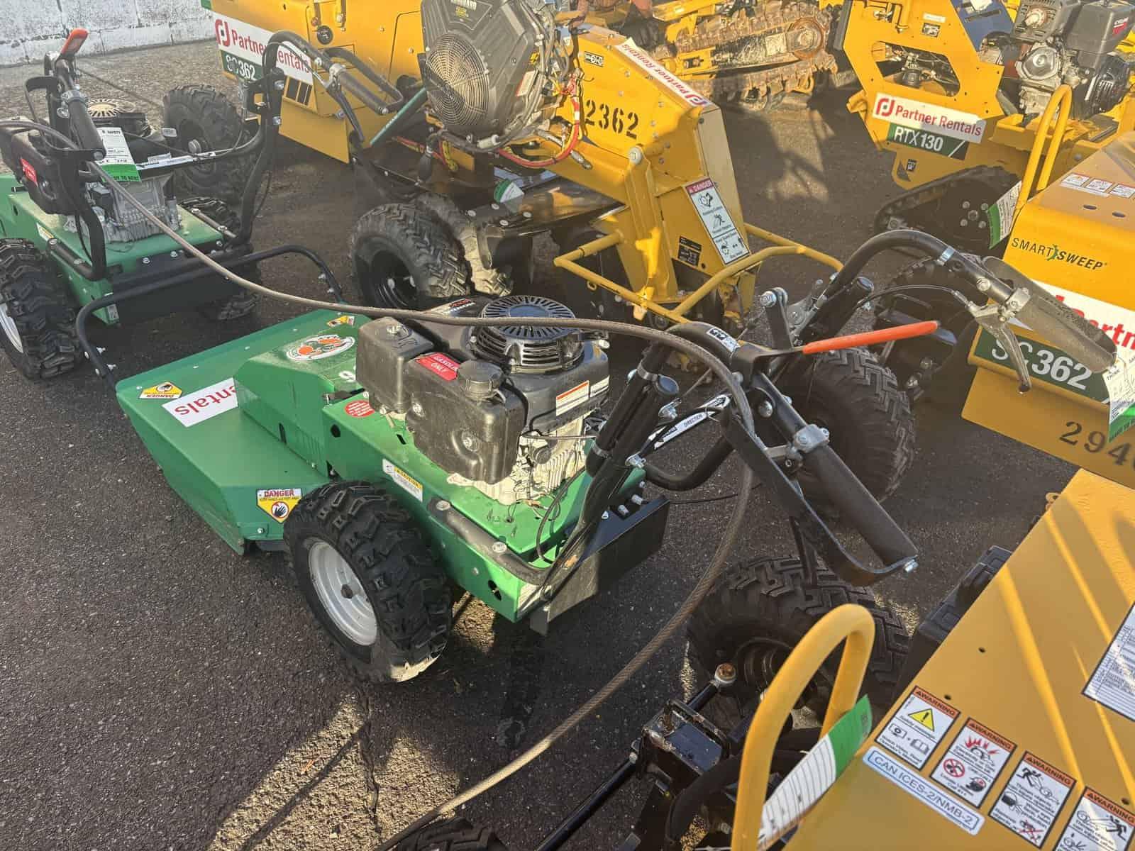 Brush Mower Rentals for Clearing Thick Grass, Weeds, and Overgrowth